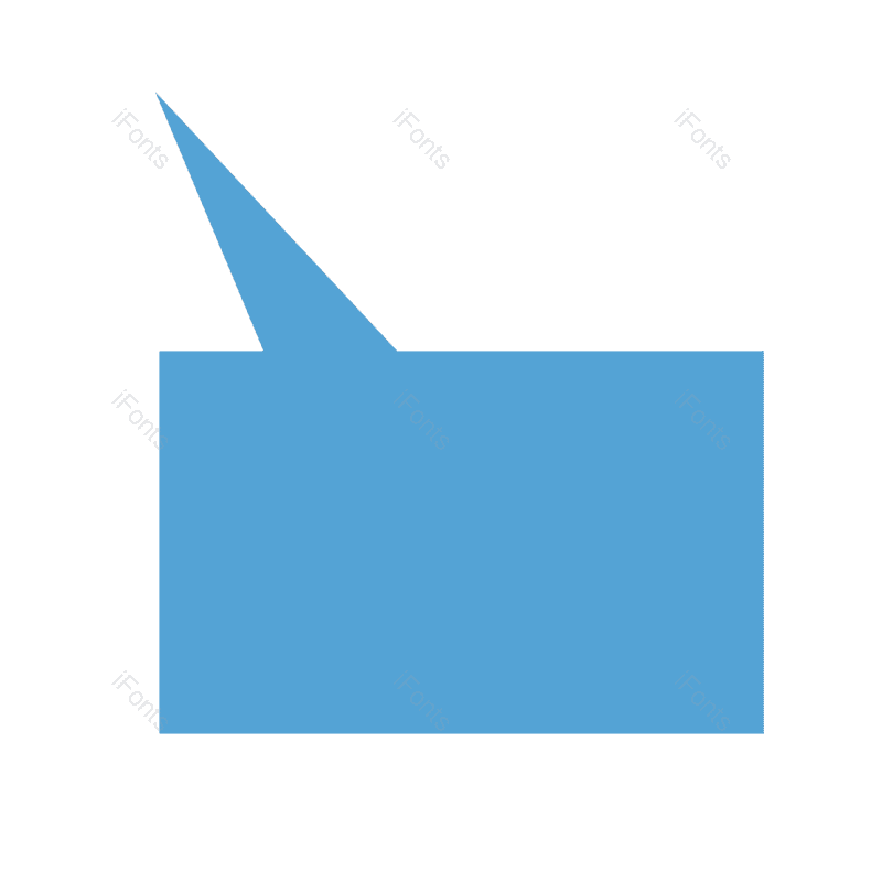 边框图片,蓝色元素,对话框PNG,简约免抠素材